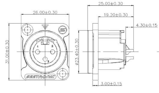 chi tiet jack canon duc am tuong seetronic mj3f2c bg