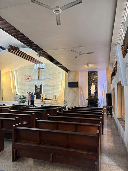 loa bose ma 12 lap dat nha tho man coi