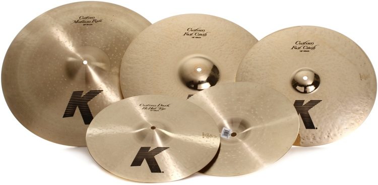 cymbal zildjian kc0801w k custom worship set