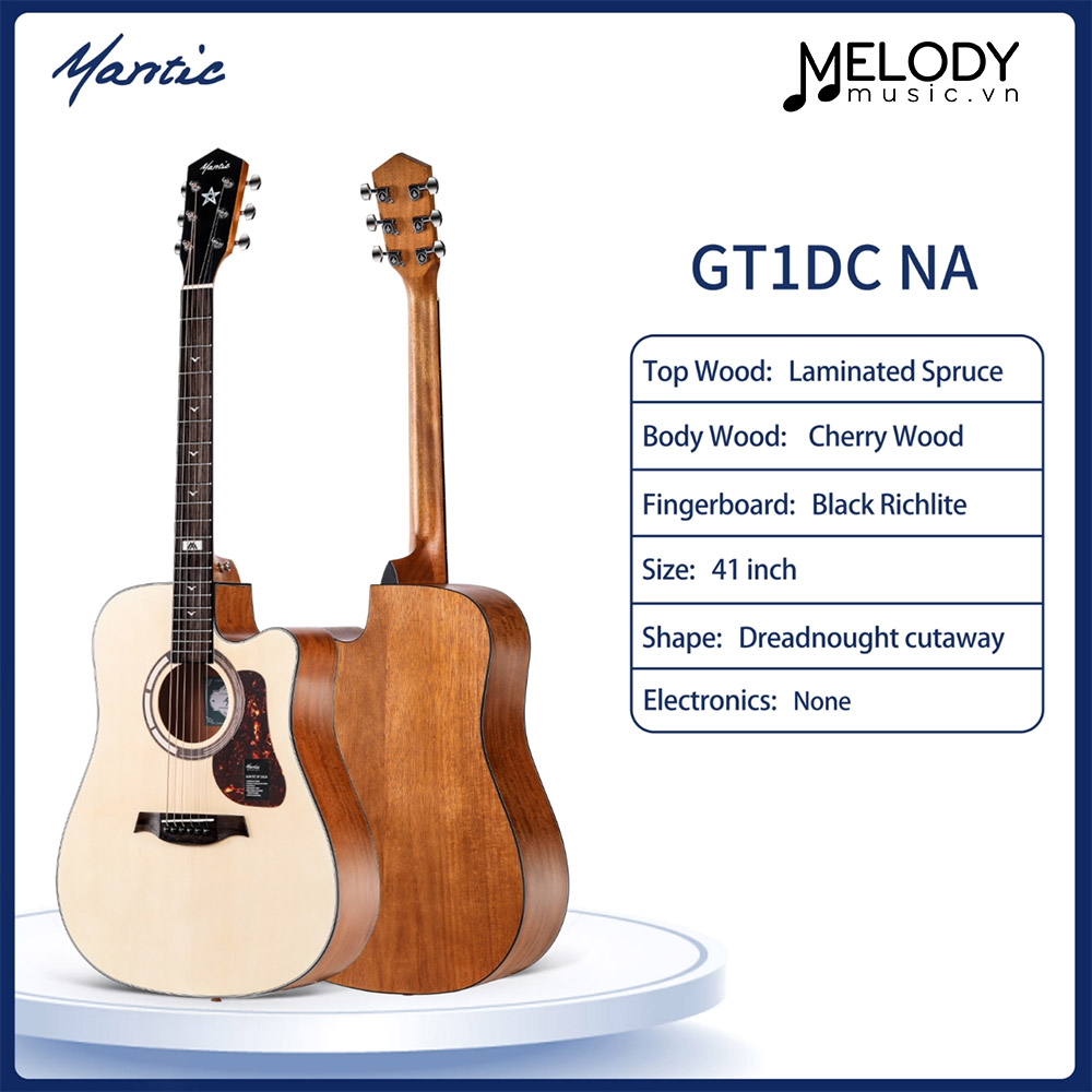 Đàn guitar Mantic GT1DC