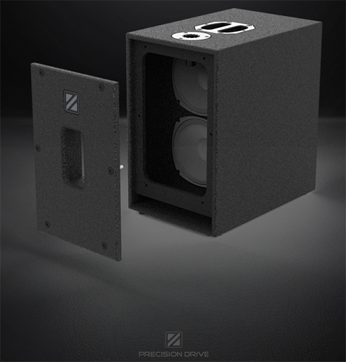 chi tiet loa precision drive sub208 1