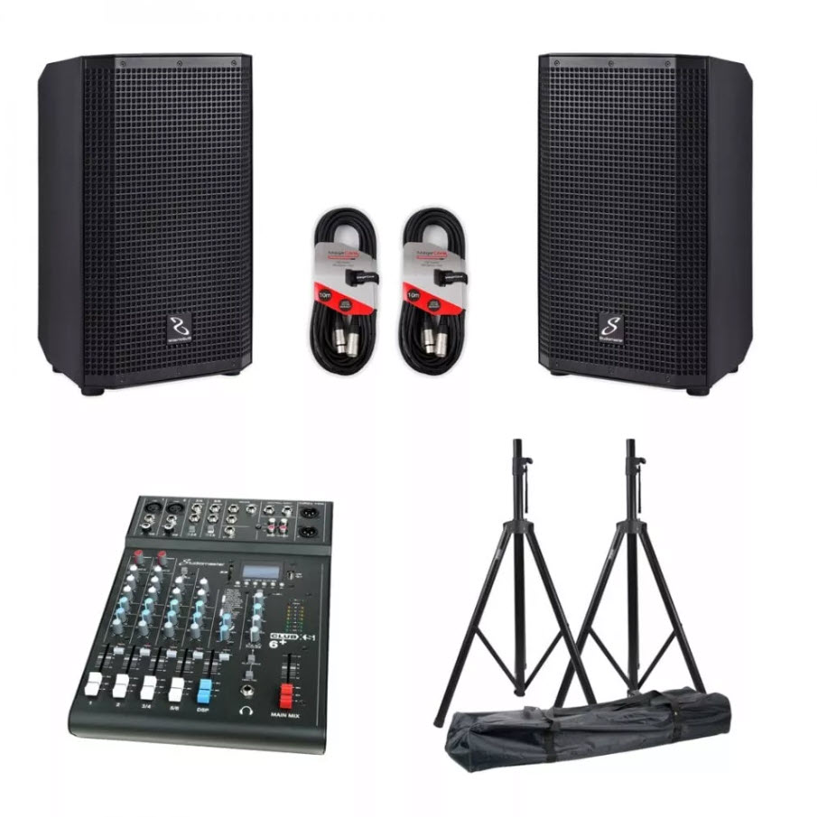 combo loa studiomaster vortex 12a va mixer 1