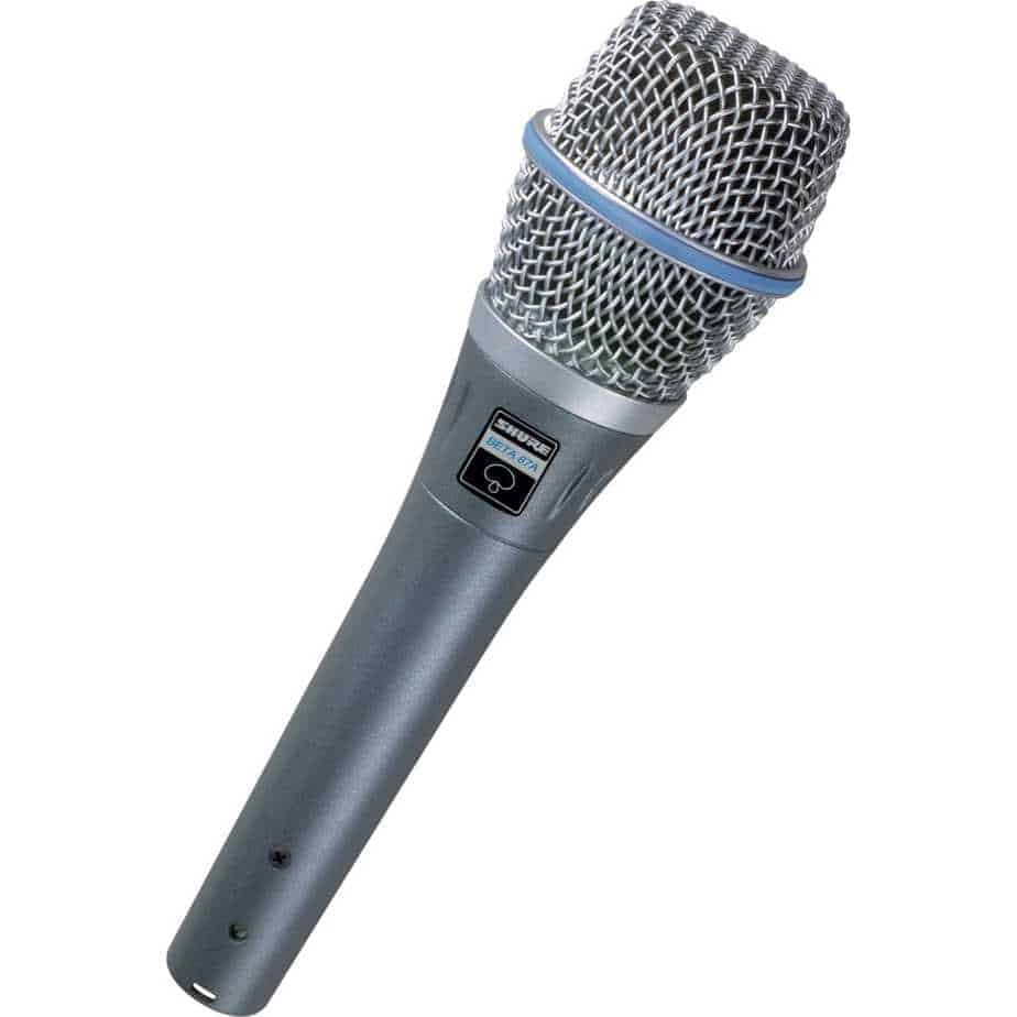 micro shure beta 87a