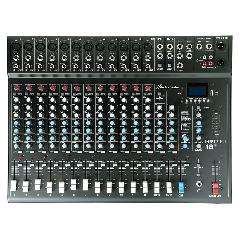 mixer studiomaster club xs16 plus chinh hang