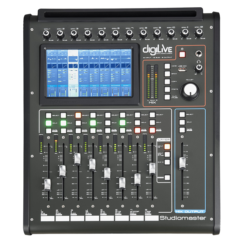 mixer studiomaster digilive 16