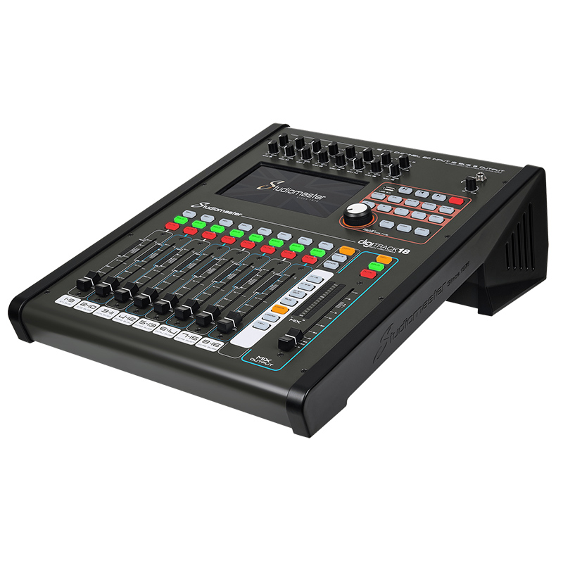 mixer studiomaster digitrack 18 ky thuat so