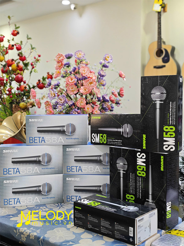 shure beta 58a chinh hang tai melody music