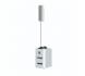 loa cot mini array precision drive sc0802 mau trang