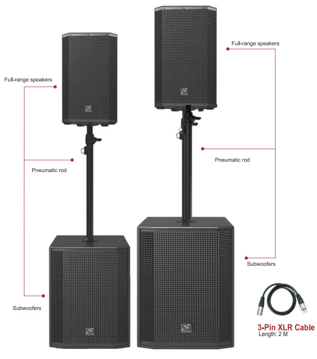 cau hinh loa studiomaster vortex 18sa