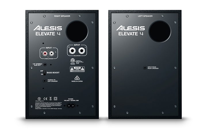 thung go loa kiem am alesis elevate 4