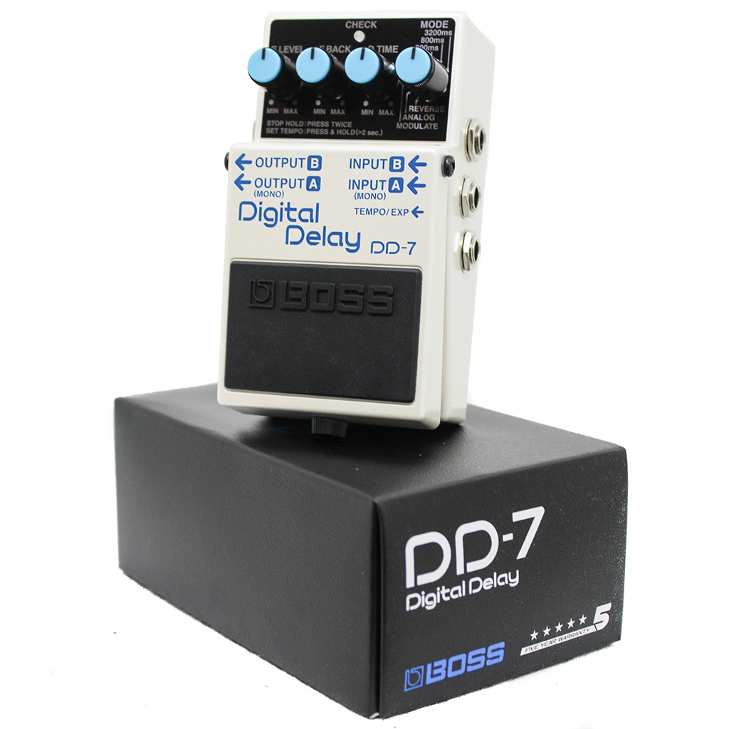 Boss DD-7 Phơ guitar điện Digital Delay mới