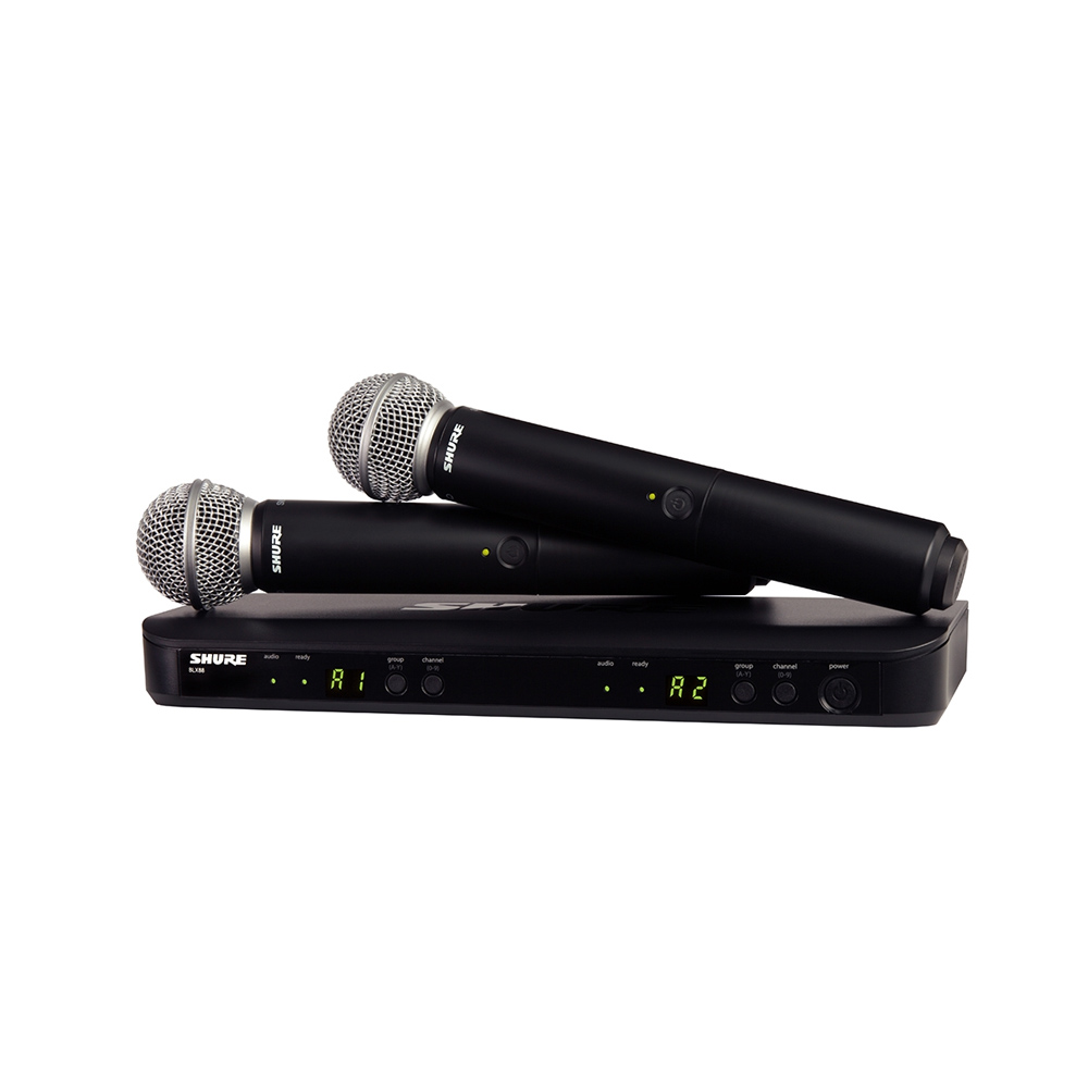 micro shure blx288a sm58 bo 2 micro