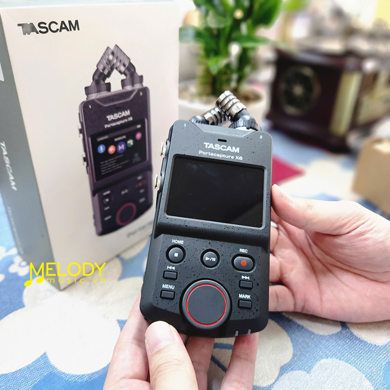 tascam portacapture x6 logo melody music