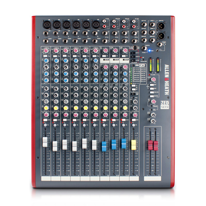 mixer allen heath zed 12fx