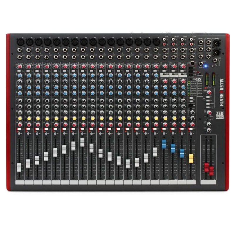 mixer allen heath zed 22fx