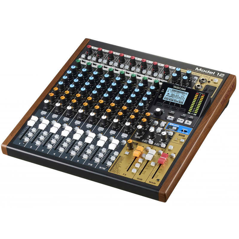 mixer tascam model 12 kenh