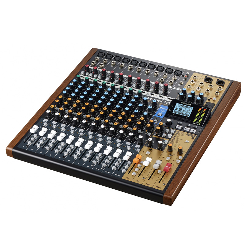 mixer tascam model 16 chinh hang