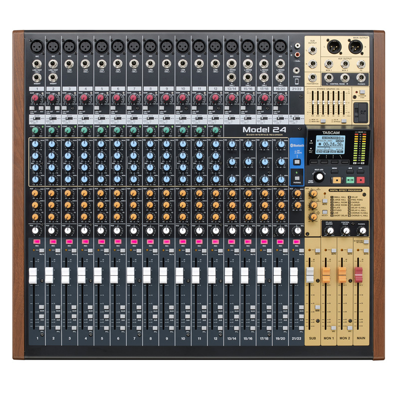 mixer tascam model 24