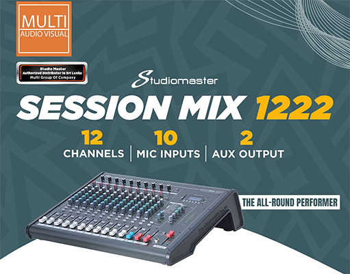 mixer studiomaster sessionmix 1222 chinh hang