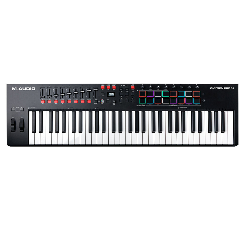 m audio oxygen pro 61 midi controller