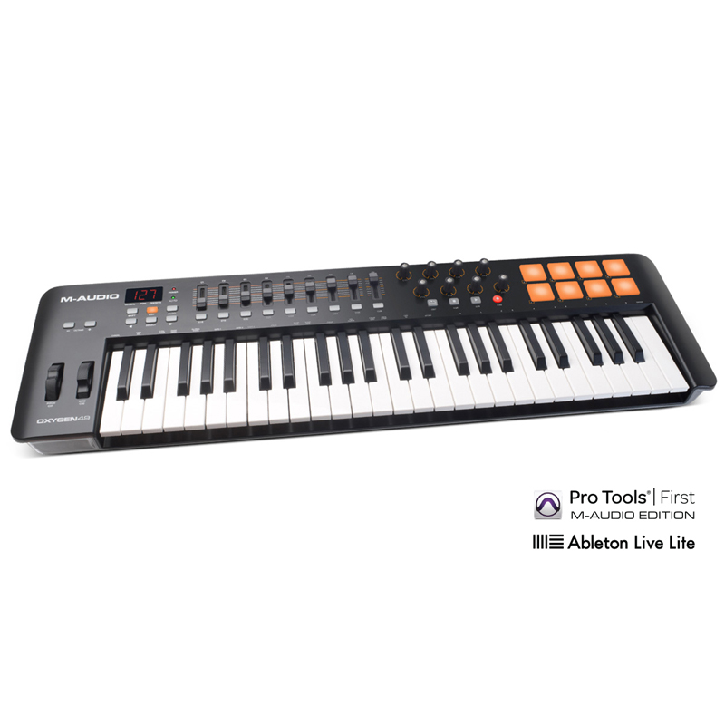 m audio oxygen49iv midi controller