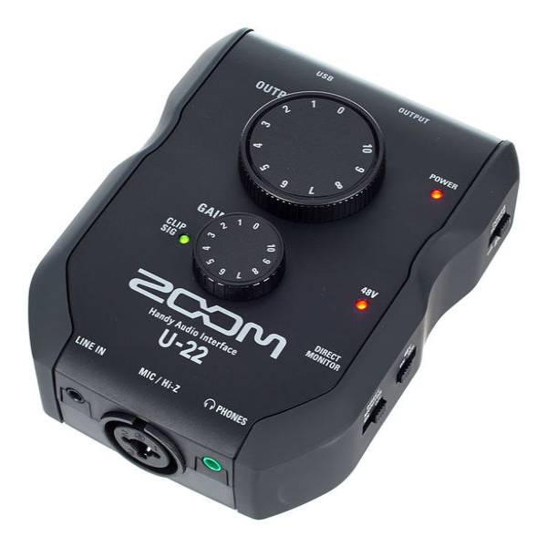 soundcard zoom u 22