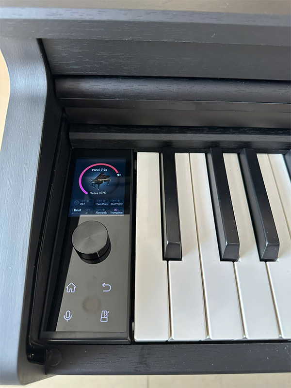 man hinh truc quan tren piano asahi a201