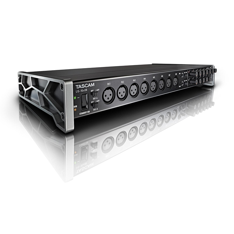 soundcard tascam us 16x08 chinh hang