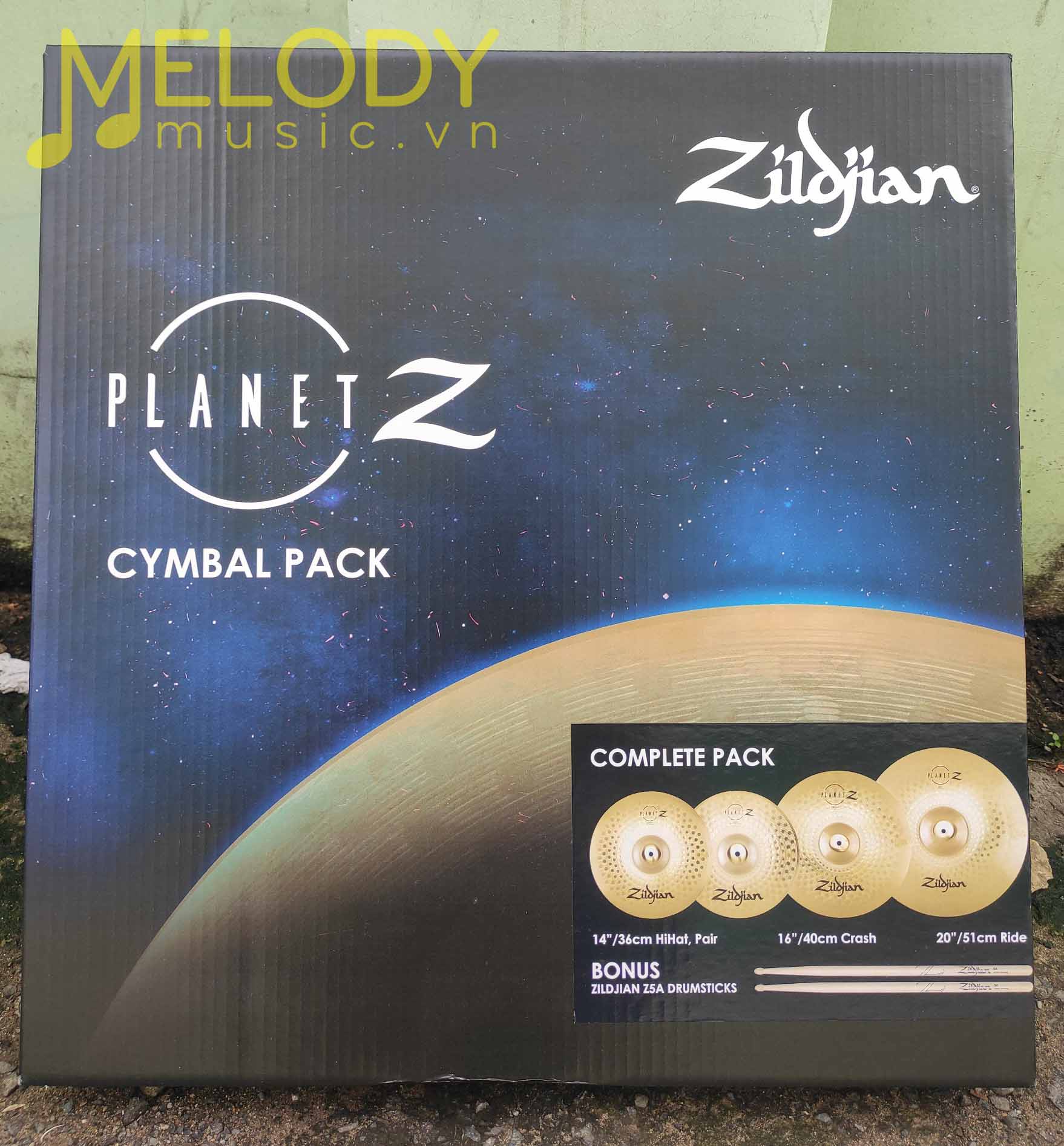 cymbal zildjian zp4pk set full